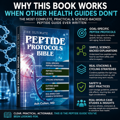 Peptide Protocols Bible The Complete Guide to Recovery, Longevity & Performance