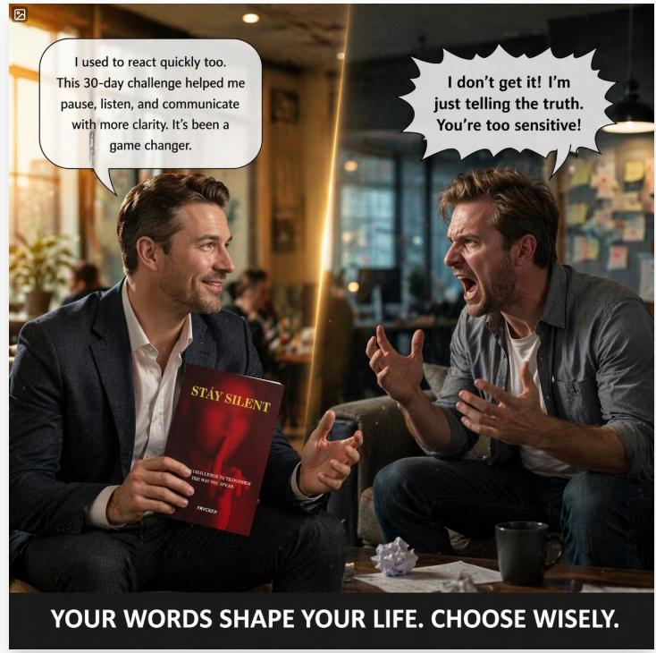STAY SILENT: Control Your Emotions & Speak With Intention