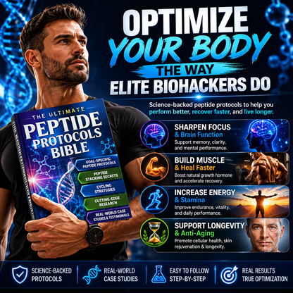 Peptide Protocols Bible The Complete Guide to Recovery, Longevity & Performance