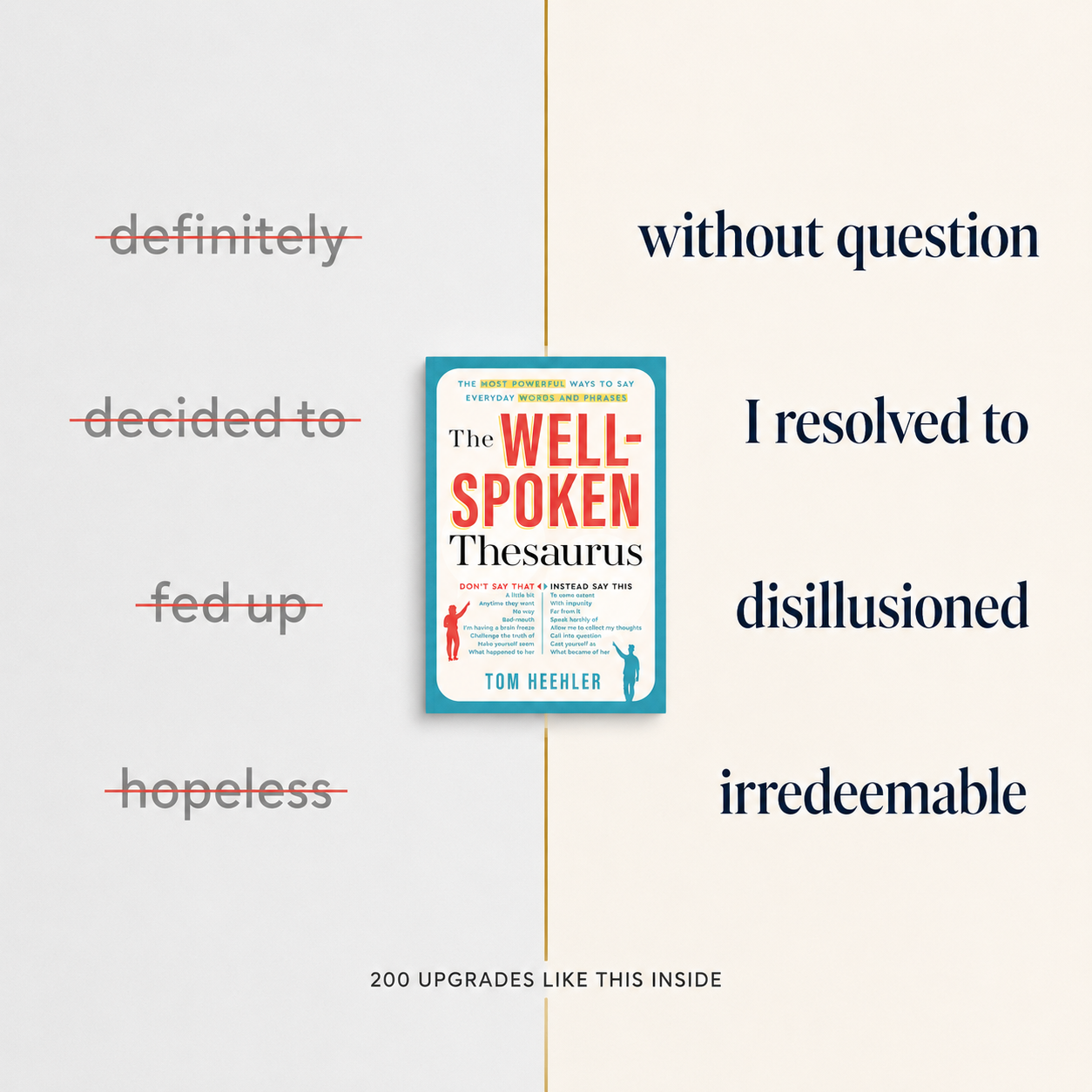 The Well-Spoken Thesaurus: Become the Most Articulate Person in Any Room