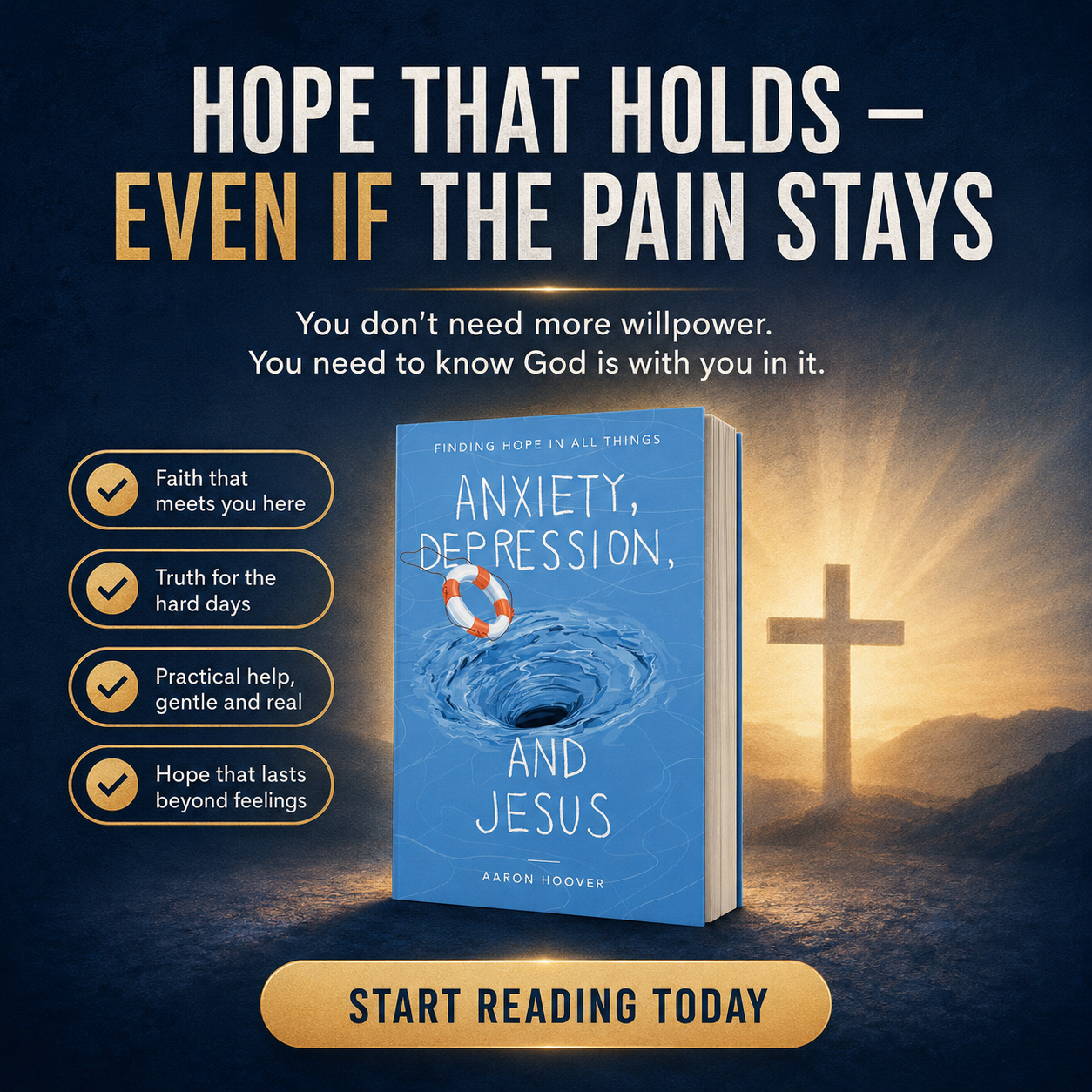 Anxiety, Depression, and Jesus: Finding Hope In All Things