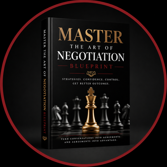 Ebook: Master The Art Of Negotiation Blueprint