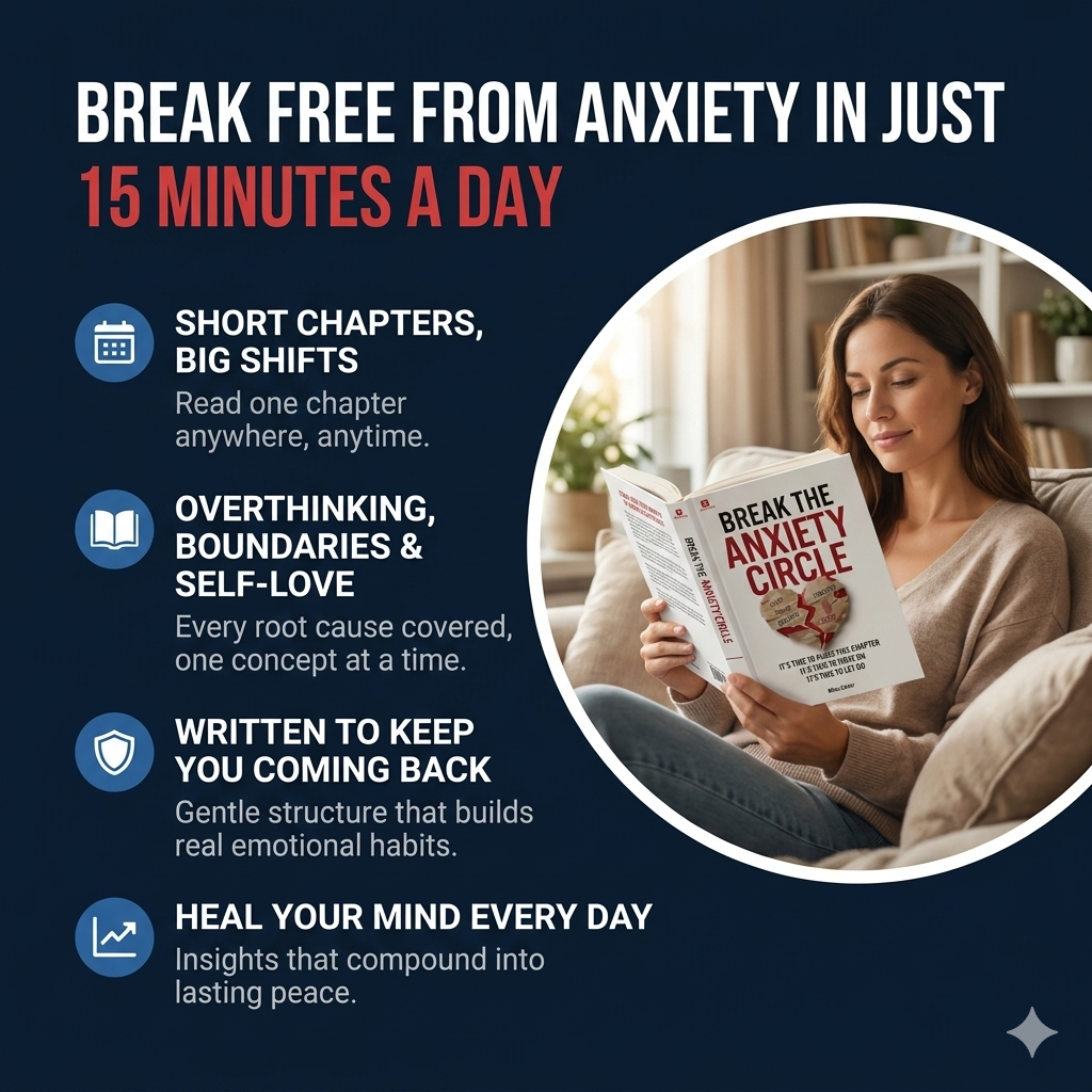 Break the Anxiety Circle: A Practical Guide to Self-Love, Healthy Boundaries & Inner Peace