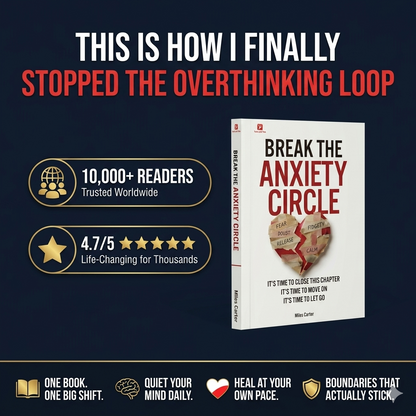Break the Anxiety Circle: A Practical Guide to Self-Love, Healthy Boundaries & Inner Peace