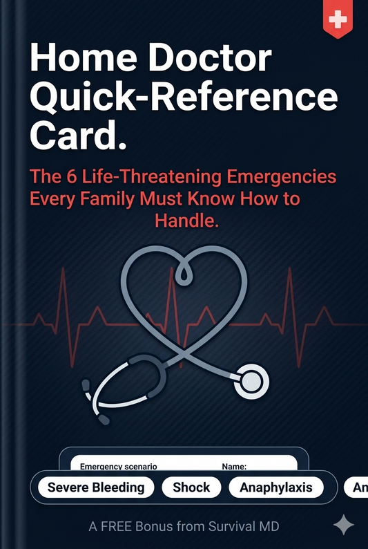 Ebook: Home Doctor Quick-Reference Card Blueprint