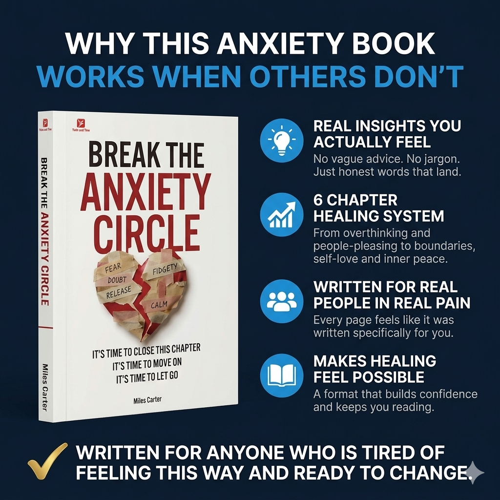 Break the Anxiety Circle: A Practical Guide to Self-Love, Healthy Boundaries & Inner Peace