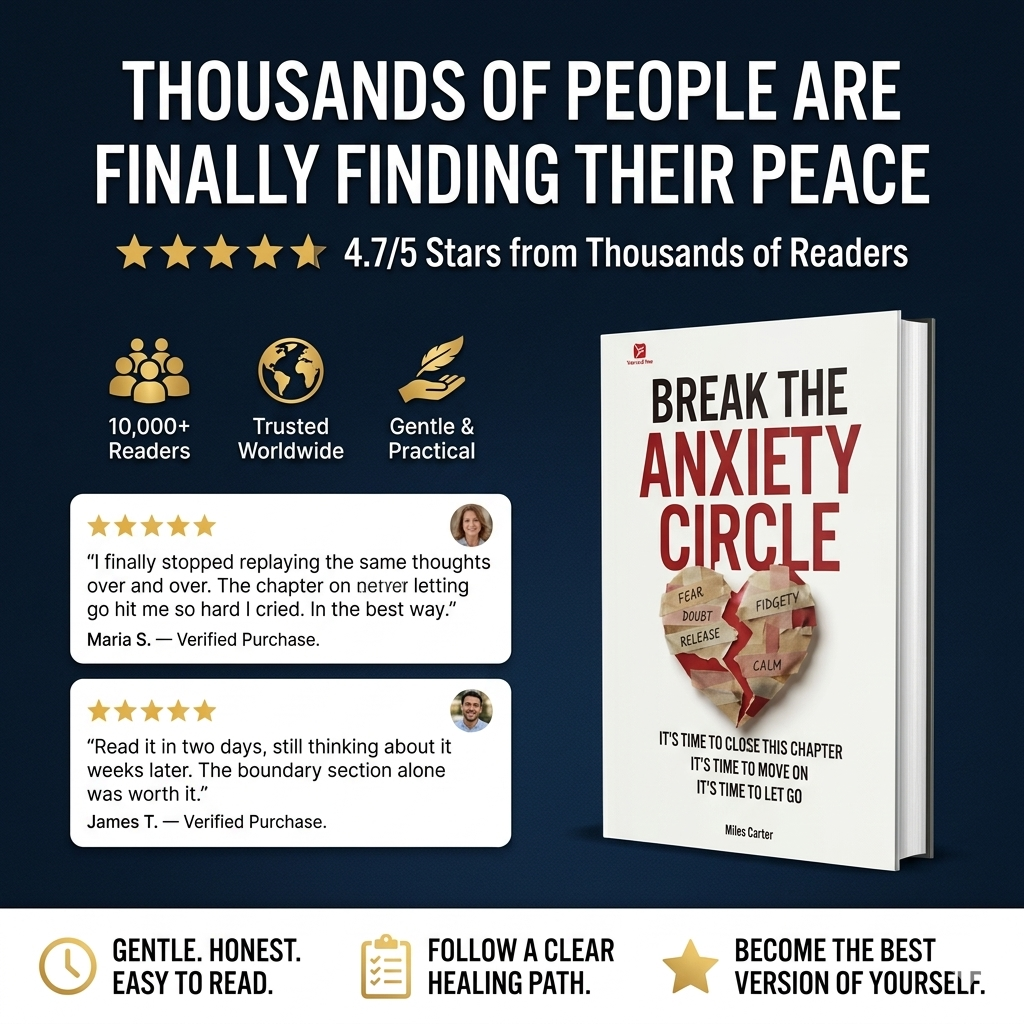 Break the Anxiety Circle: A Practical Guide to Self-Love, Healthy Boundaries & Inner Peace