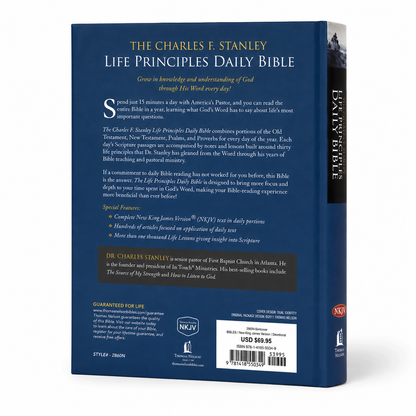 Life Principles Daily Bible, Paperback: Holy Bible, New King James Version